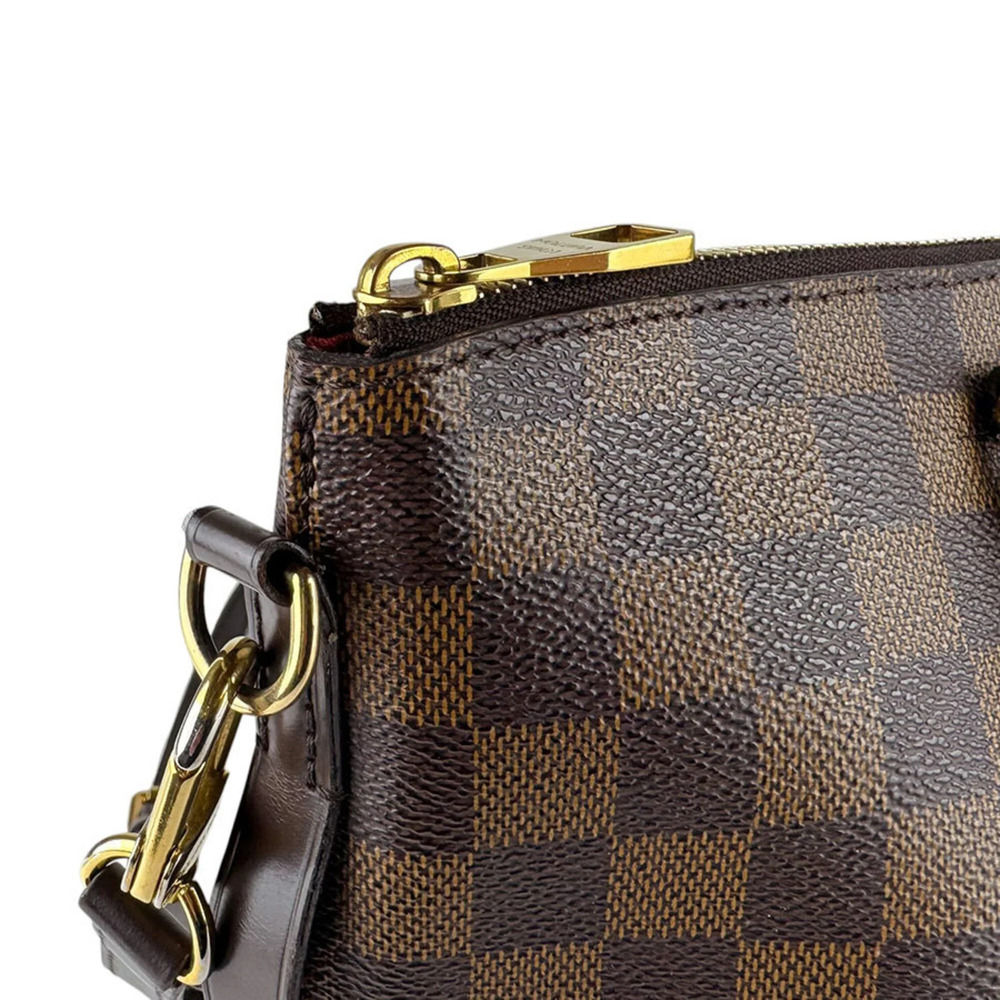 LOUIS VUITTON Brown Damier Canvas Shoulder Bag - Picture 6 of 14
